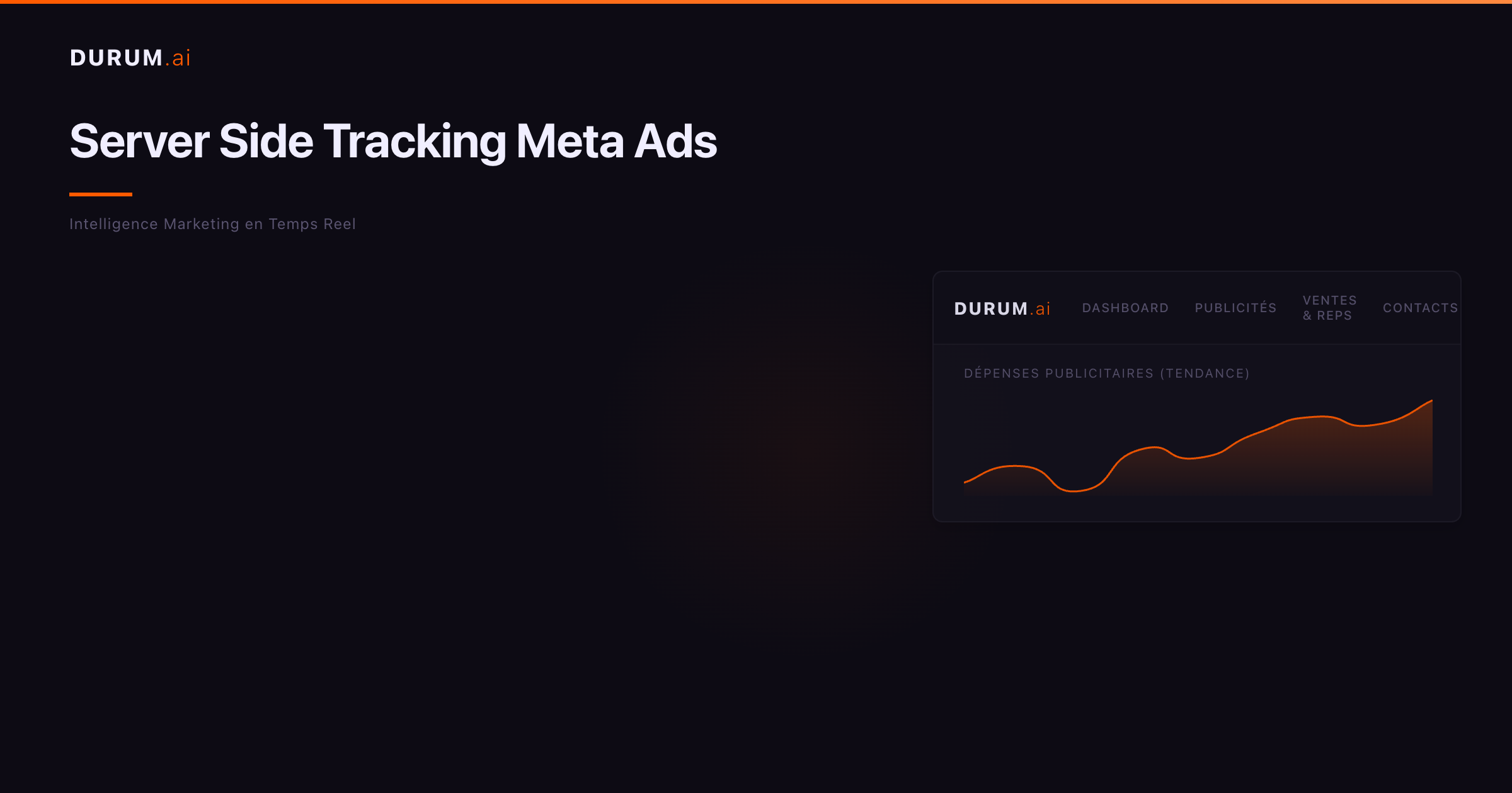 Server-side tracking pour Meta Ads : pourquoi migrer | DURUM.ai